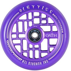 Oath Lattice 110 Wheel Purple