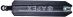 Platforma Apex Peg Cut 5 x 19.3 Black