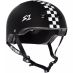 Šalmas S-One Lifer Black with Checkers