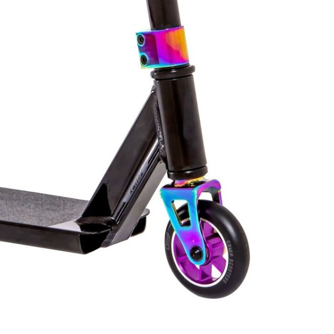 Triukinis paspirtukas Crisp Switch Black Purple