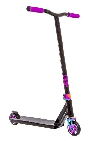 Triukinis paspirtukas Crisp Switch Black Purple