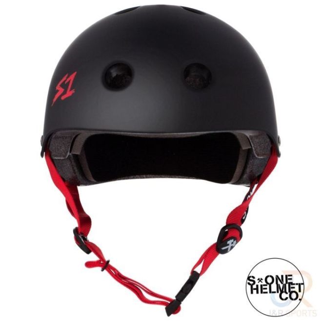 Šalmas S-One Lifer Matt Black Red