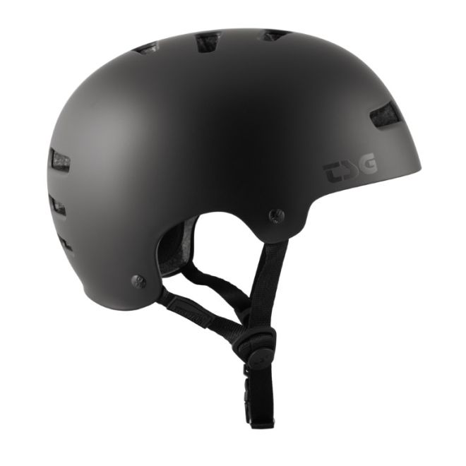 Šalmas TSG Evolution Solid Satin Dark Black