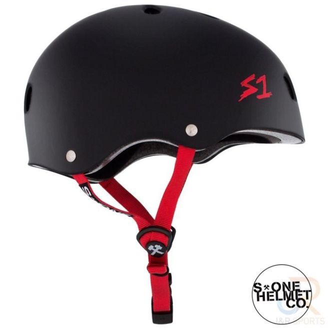 Šalmas S-One Lifer Matt Black Red