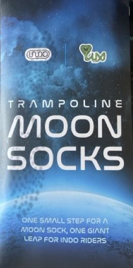 Trampoline Paspirtukas Indo Pro V2 Blue + Moonsocks