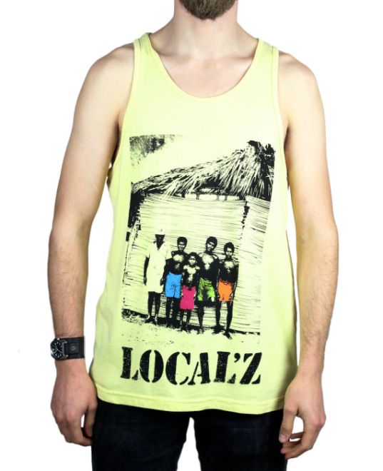 Marškinėliai be rankovių JIMMY´Z LocalZ Yellow