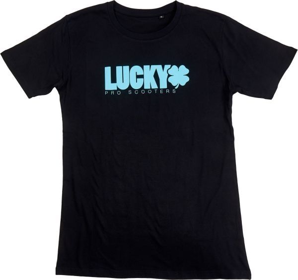 Marškinėliai Lucky Solid Teal Logo 