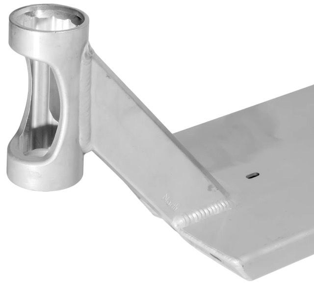 Platforma North Unity 7 x 23.5 Matte Silver