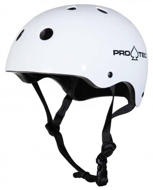 Šalmas Pro-Tec Classic Gloss White