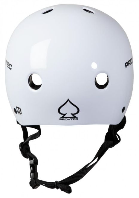 Šalmas Pro-Tec Classic Gloss White