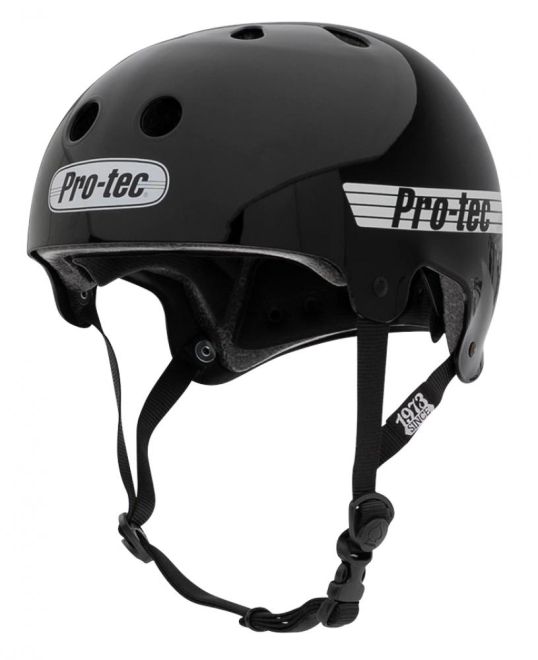 Šalmas Pro-Tec Old School Gloss Black