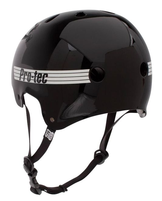 Šalmas Pro-Tec Old School Gloss Black