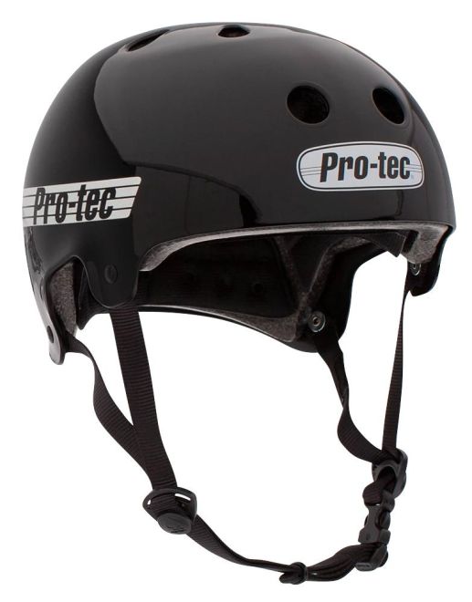 Šalmas Pro-Tec Old School Gloss Black