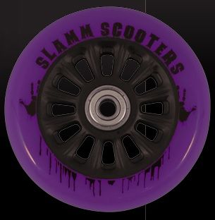 Slamm Wheel 100 mm Black Purple 