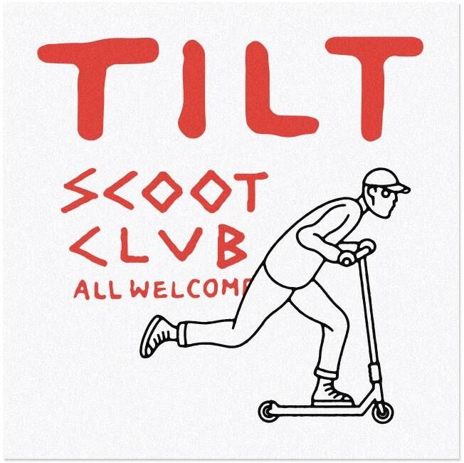 Lipdukas Tilt Scoot Club